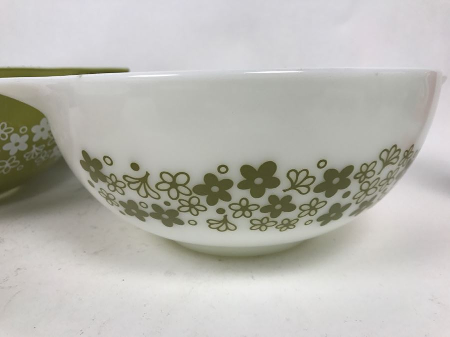 Set Of (4) Vintage Pyrex Mixing Bowls [Photo 7]