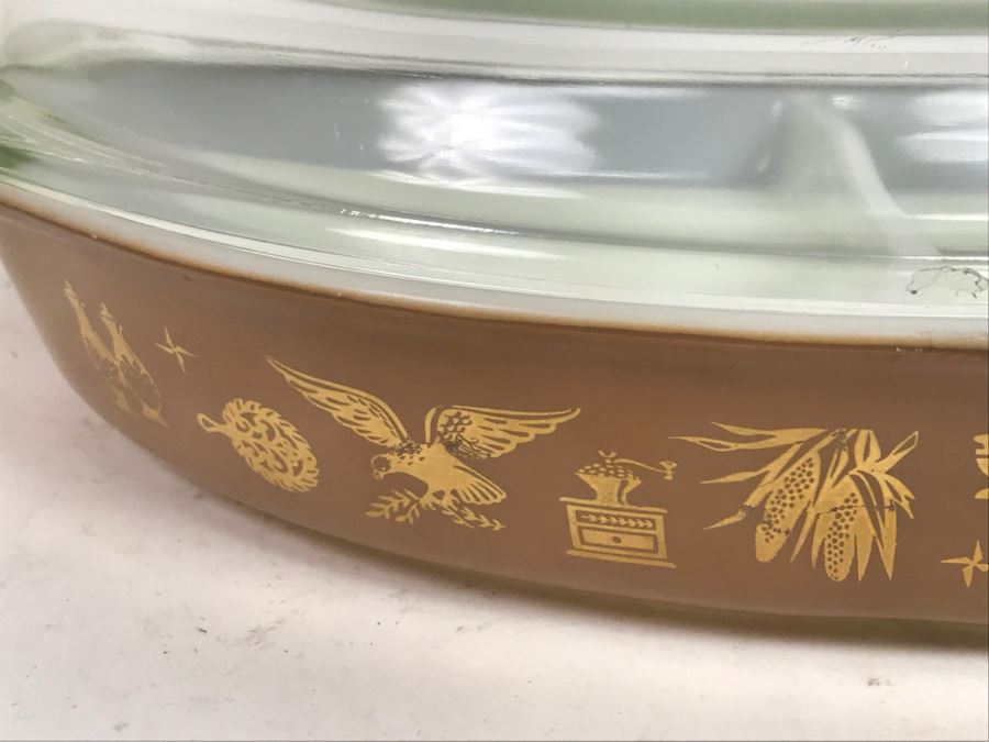 Set Of (5) Vintage Pyrex Dishes And Bowls Some With Lids [Photo 8]