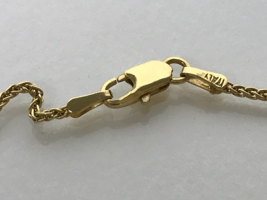14k Yellow Gold Chain Necklace 2.9g [Photo 6]