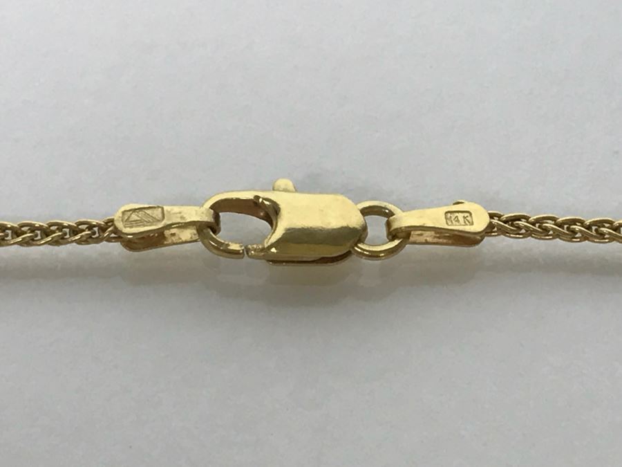 14k Yellow Gold Chain Necklace 2.9g [Photo 5]