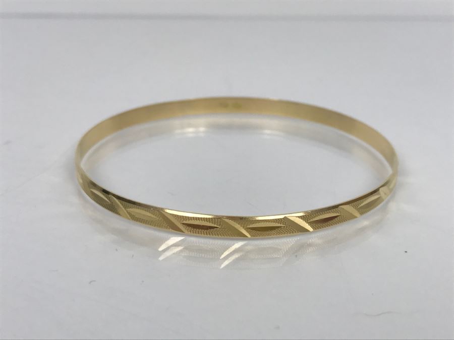 18k Yellow Gold Bracelet 7.1g