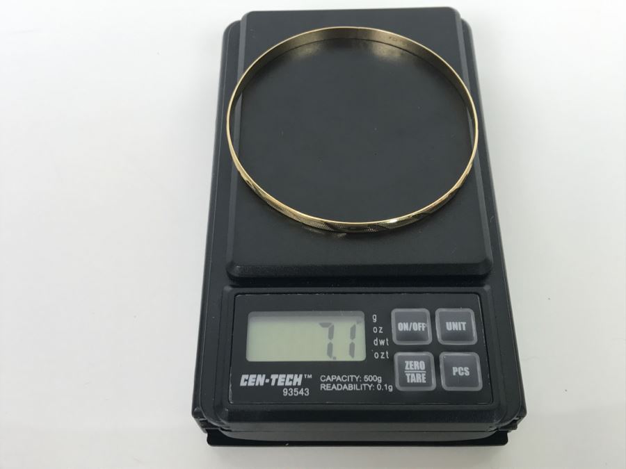 18k Yellow Gold Bracelet 7.1g [Photo 10]