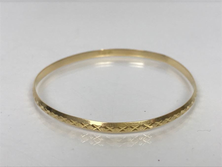 18k Yellow Gold Bracelet 7.7g [Photo 2]