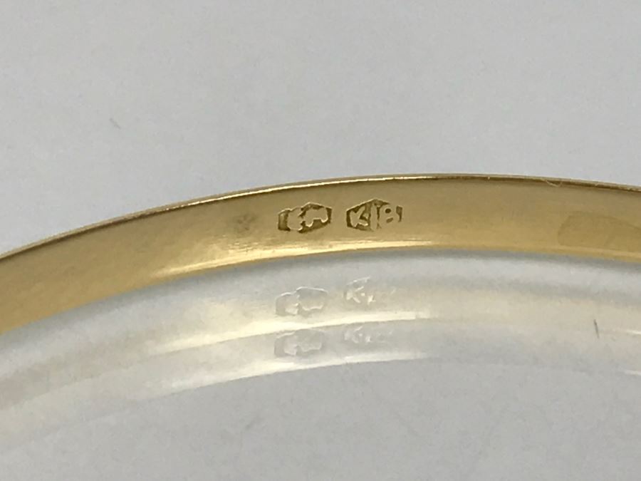 18k Yellow Gold Bracelet 7.7g