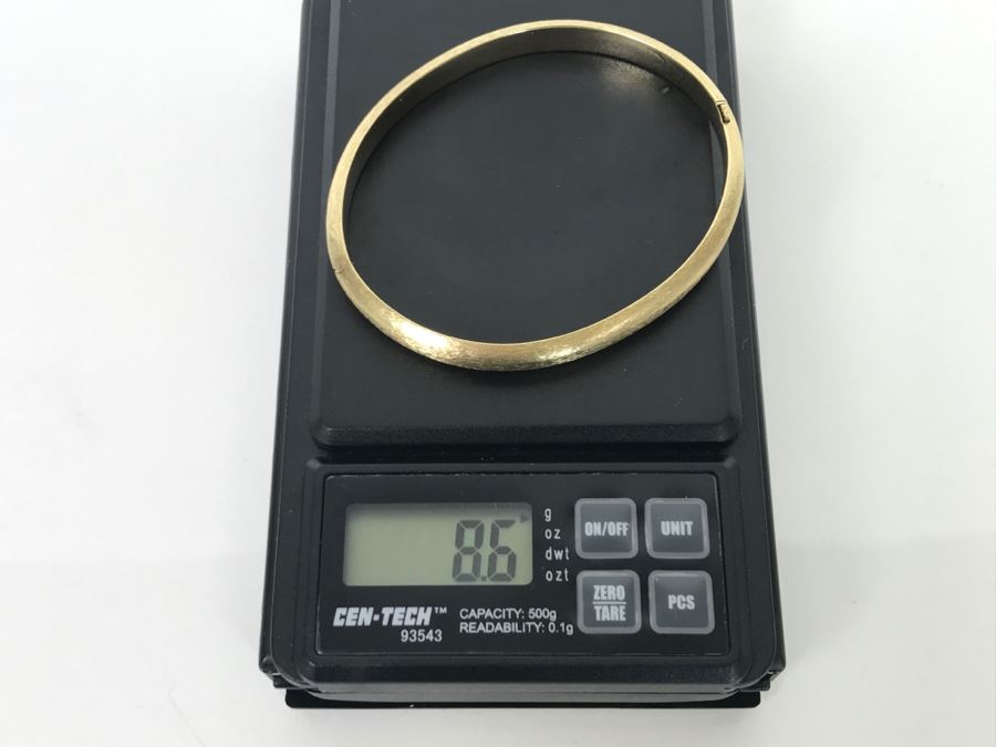14k Yellow Gold Bracelet 8.6g [Photo 6]