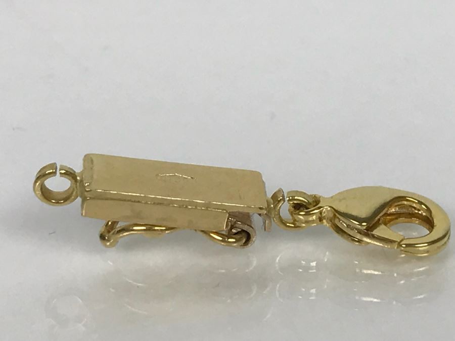 18k Gold Necklace Clasp 1.6g