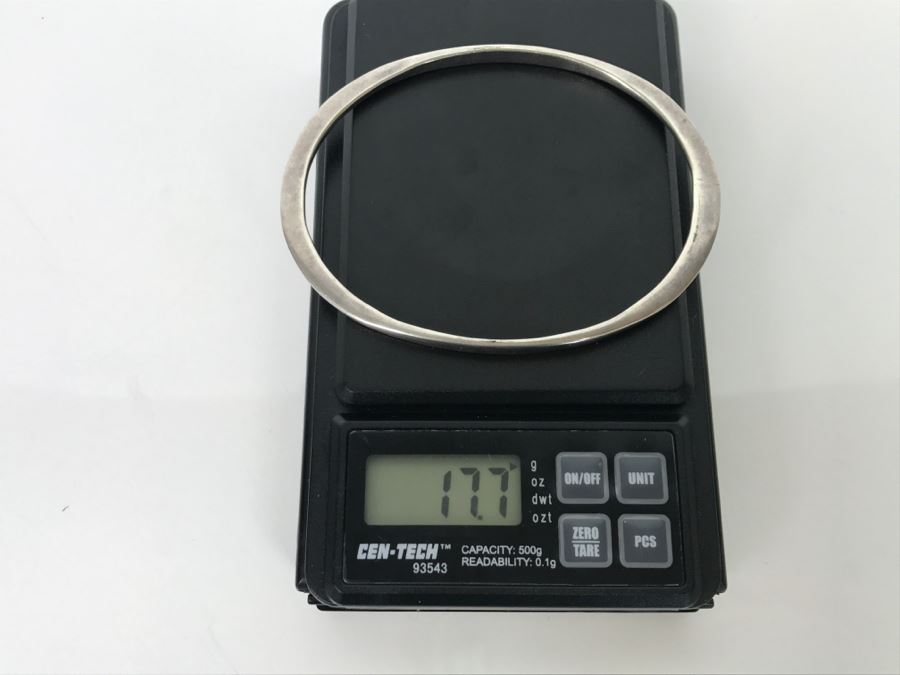 Modernist Sterling Silver Bracelet Cerro Blanco Mexico  [Photo 10]