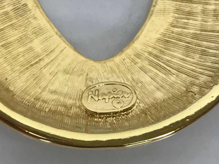 Signed Costume Jewelry Lot With Swarovski, Monet, Napier And Trifari [Photo 14]