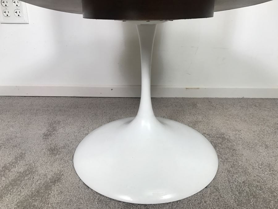 Mid-Century Tulip Base Cane Back Armchair (Does Not Swivel) [Photo 5]