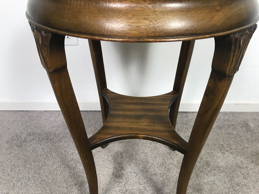 Wooden 2-Tier Side Table Fern Stand [Photo 5]