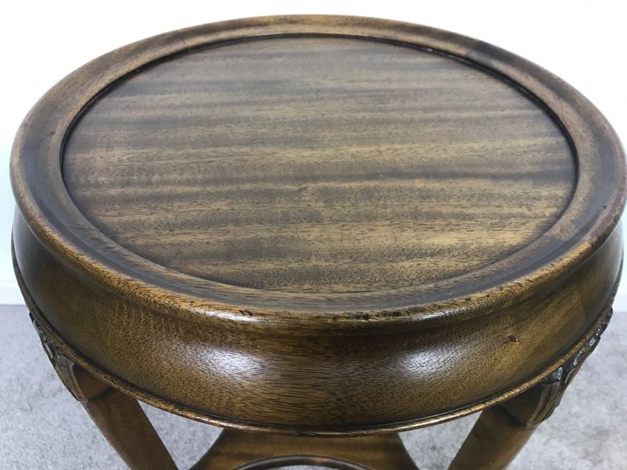 Wooden 2-Tier Side Table Fern Stand [Photo 4]