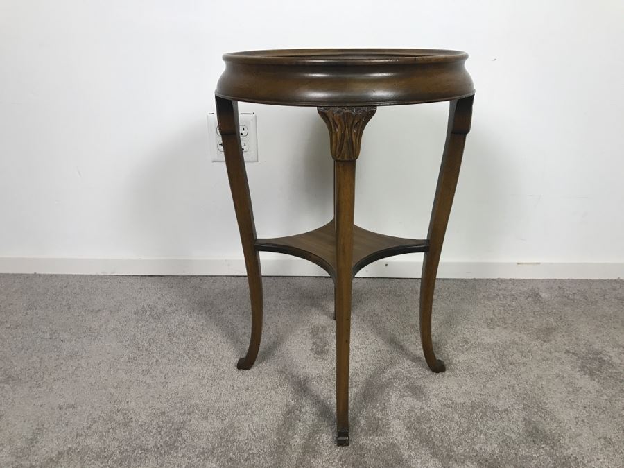 Wooden 2-Tier Side Table Fern Stand [Photo 6]