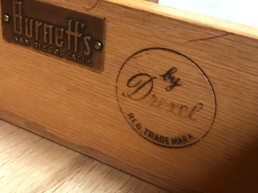 Mid-Century 1958 Drexel Hutch Bookcase Secretary Desk 36'W X 55'H [Photo 9]