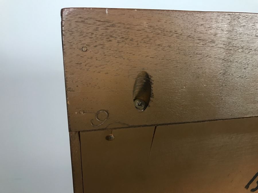 Mid-Century 1958 Drexel Hutch Bookcase Secretary Desk 36'W X 55'H [Photo 16]