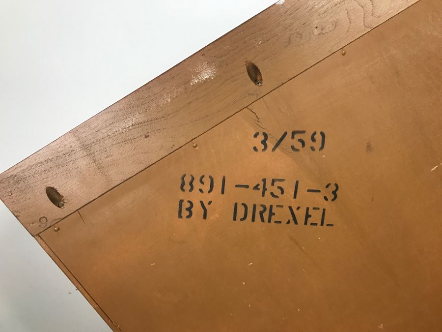 Mid-Century 1958 Drexel Hutch Bookcase Secretary Desk 36'W X 55'H [Photo 15]