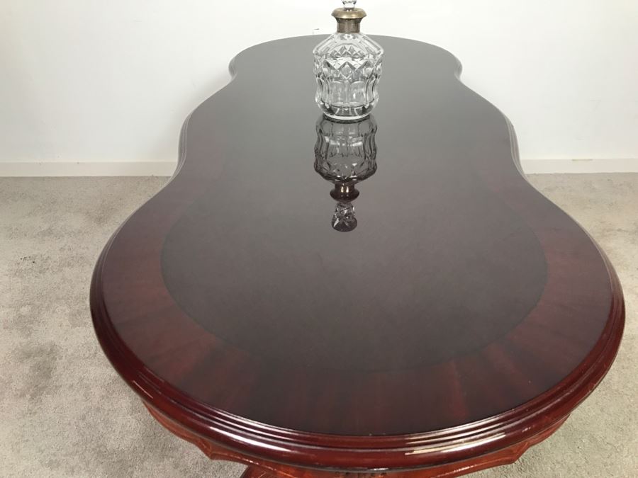 Solid Wood Double Pedestal Coffee Table Made In Canada [Photo 12]