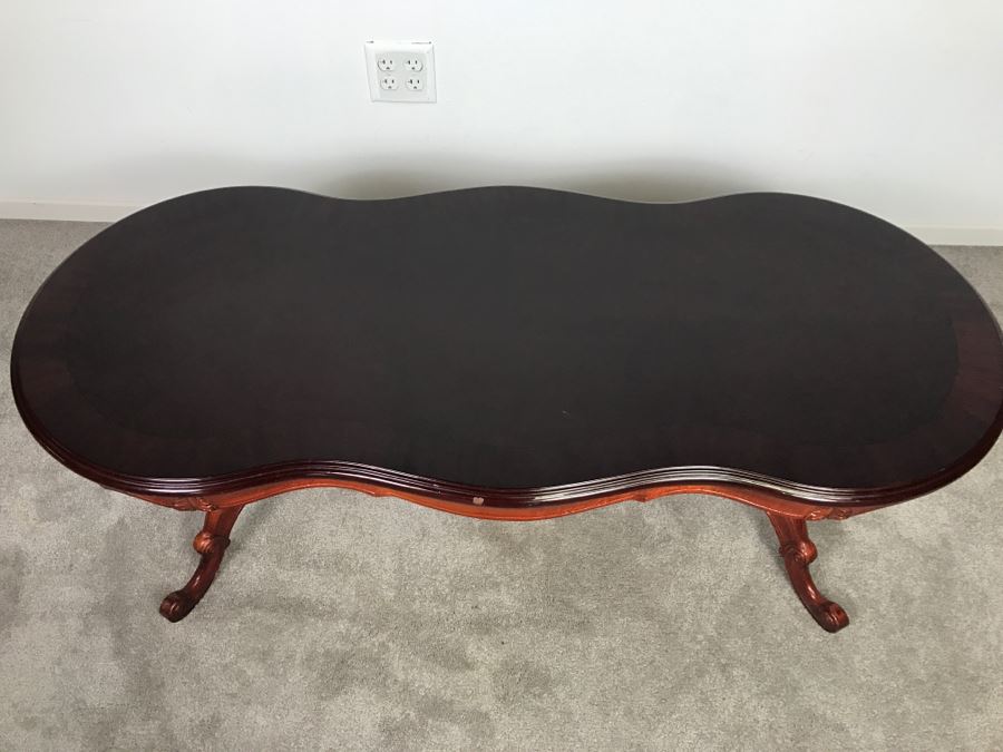 Solid Wood Double Pedestal Coffee Table Made In Canada [Photo 13]