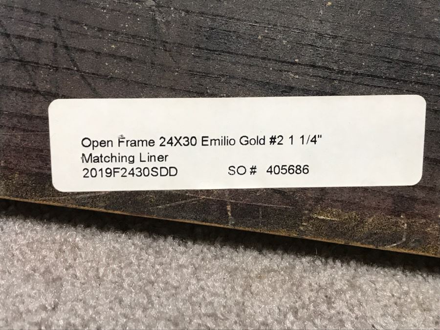 Stunning New Gilt Wood 24X30 Frame Estimate $250 [Photo 6]