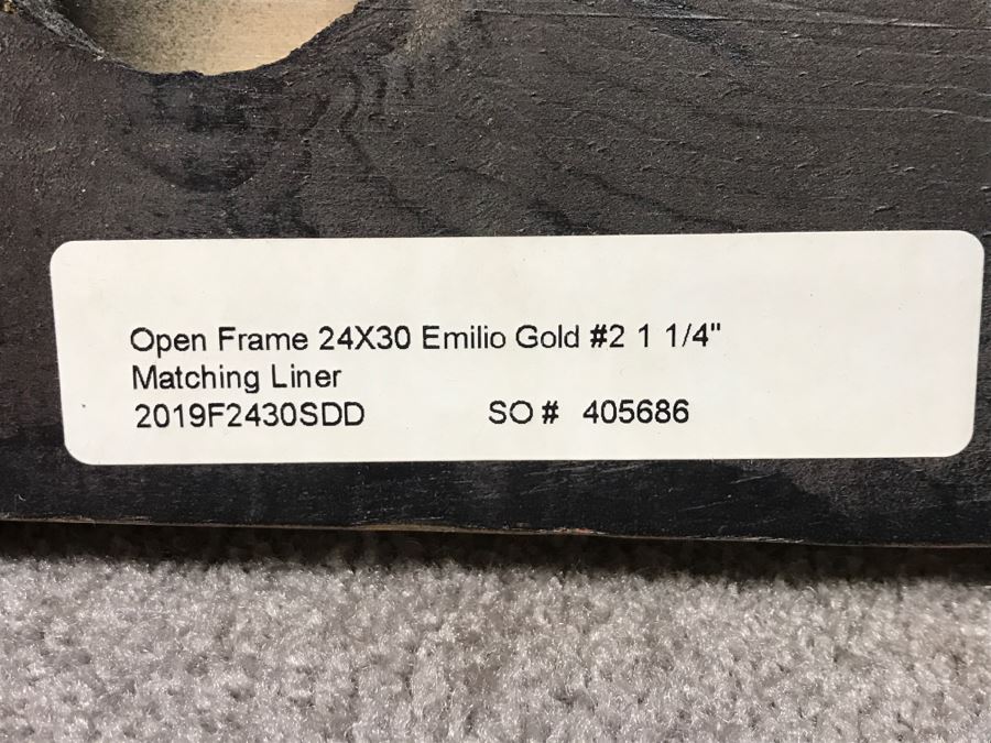 Stunning New Gilt Wood 24X30 Frame Estimate $250 [Photo 6]