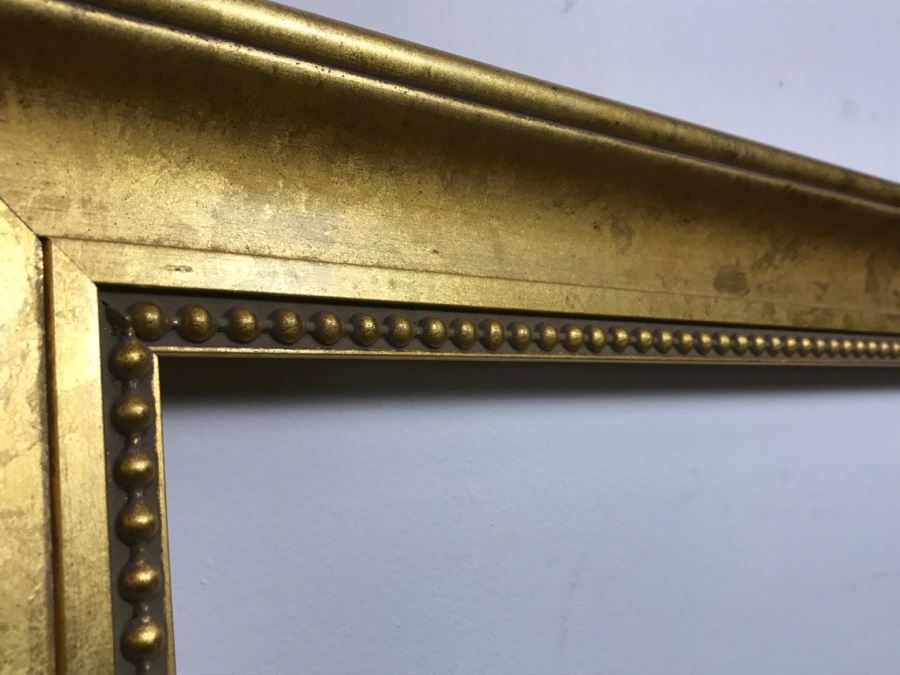 Gilt Wood Picture Frame 39 X 29 [Photo 3]