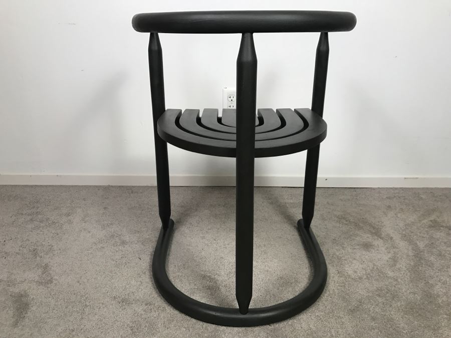 Modern Black Bent Wood Chair [Photo 7]