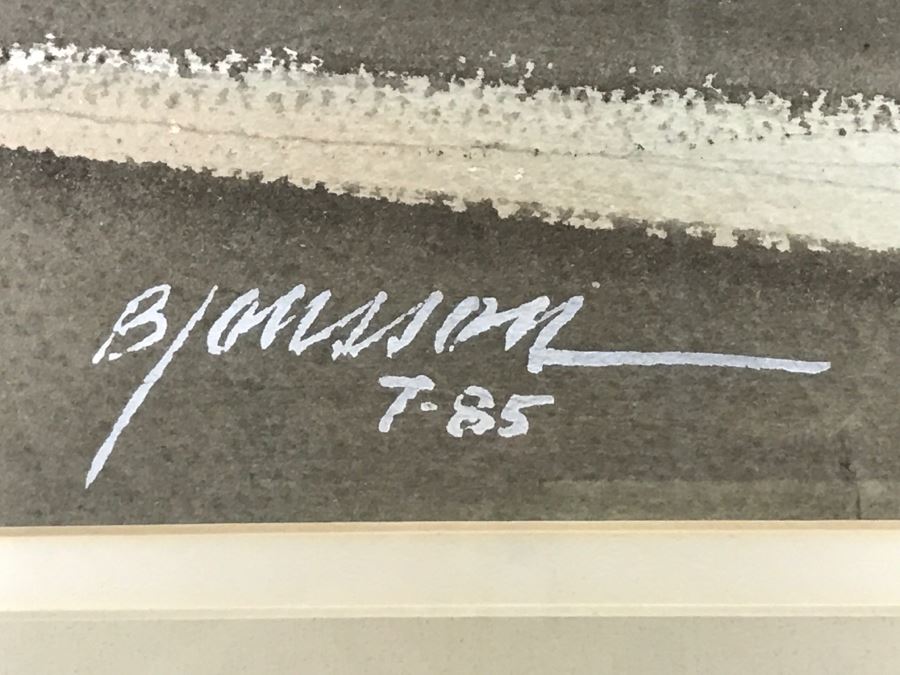 Original 1985 Watercolor Painting Of Old Mercantile Building And Home Signed Lower Left [Photo 5]