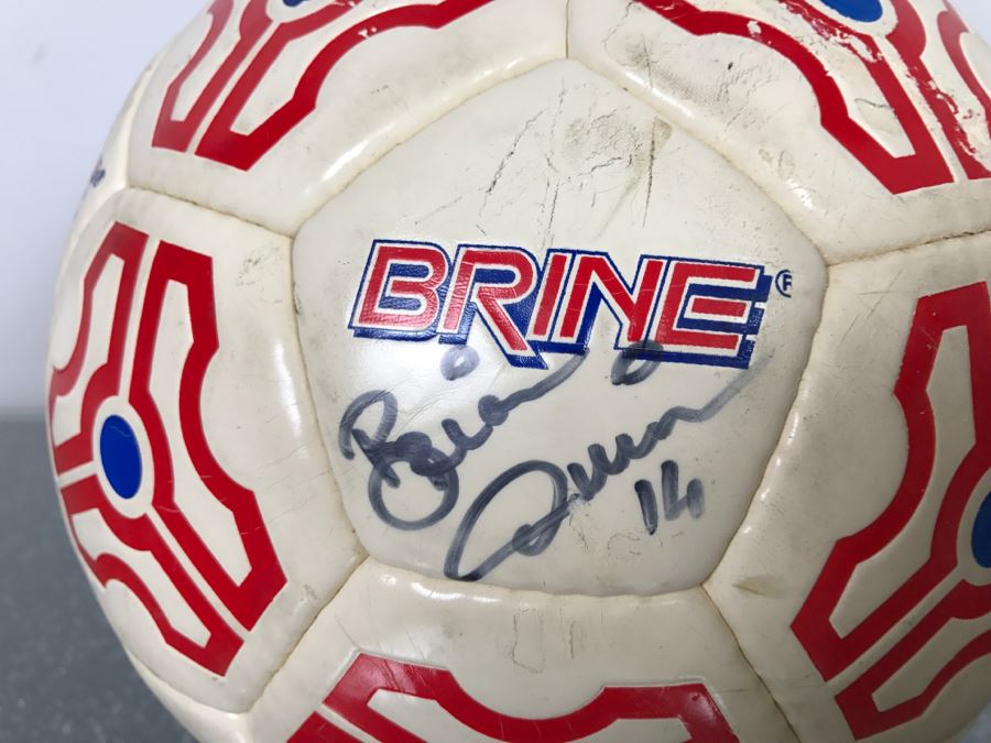 Autographed Indoor Major Soccer League Soccer Ball Signed - See Photos [Photo 4]