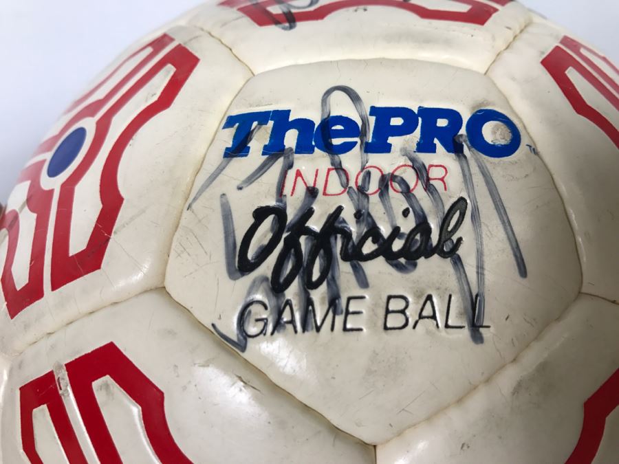 Autographed Indoor Major Soccer League Soccer Ball Signed - See Photos [Photo 8]