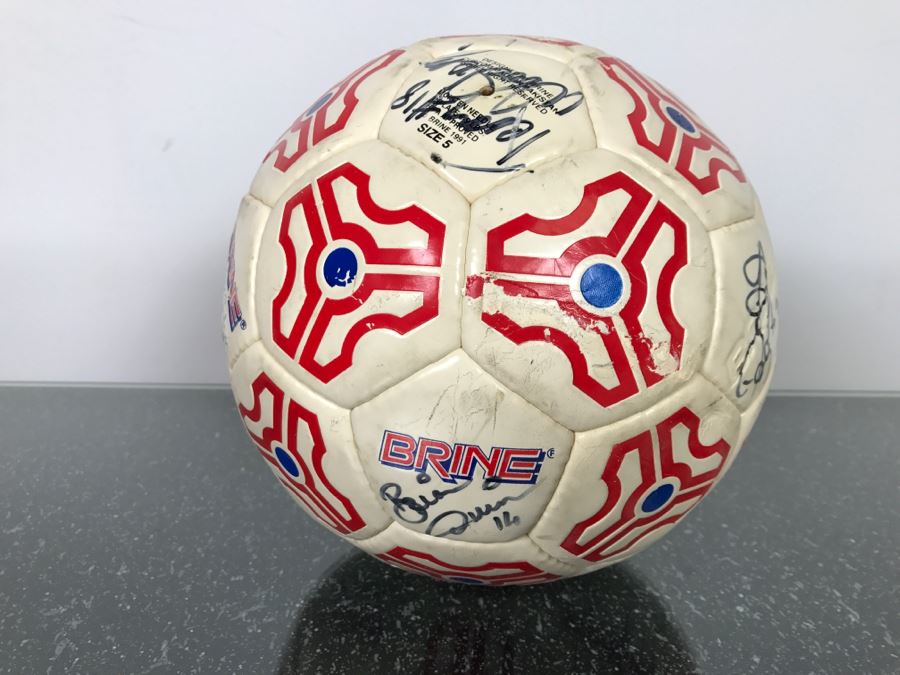 Autographed Indoor Major Soccer League Soccer Ball Signed - See Photos [Photo 15]