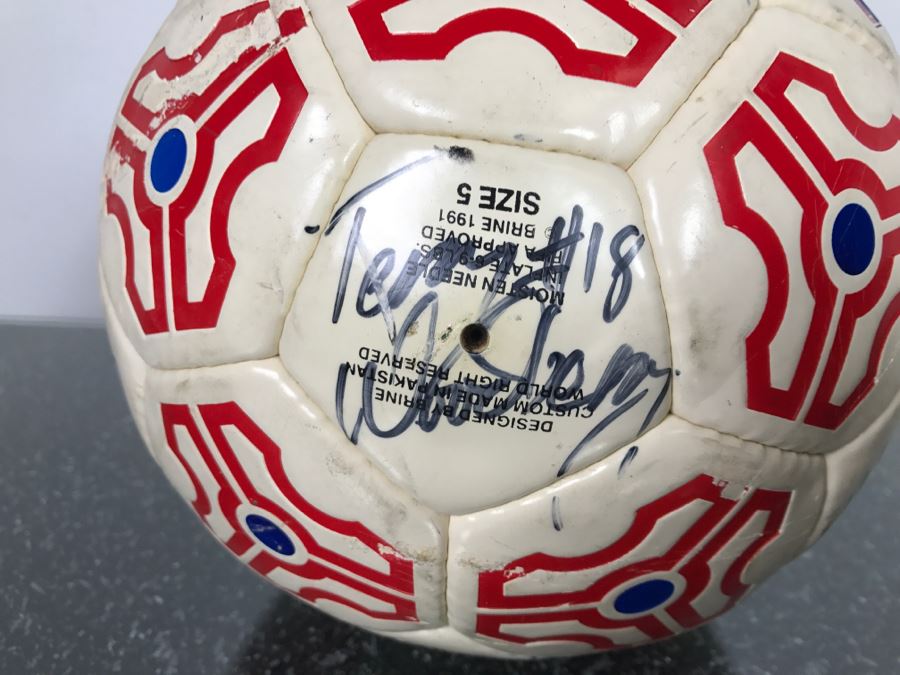 Autographed Indoor Major Soccer League Soccer Ball Signed - See Photos [Photo 9]