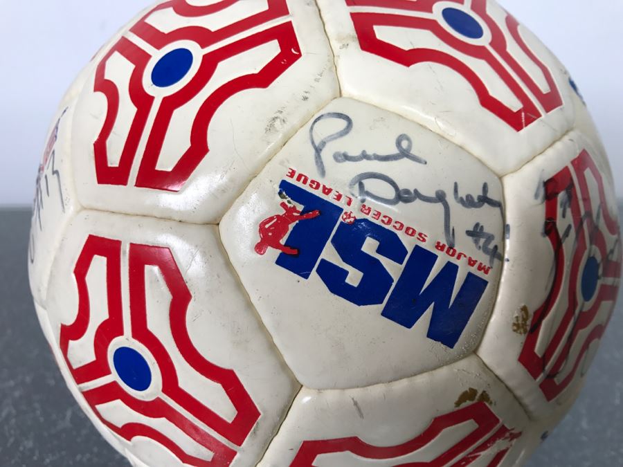 Autographed Indoor Major Soccer League Soccer Ball Signed - See Photos [Photo 10]