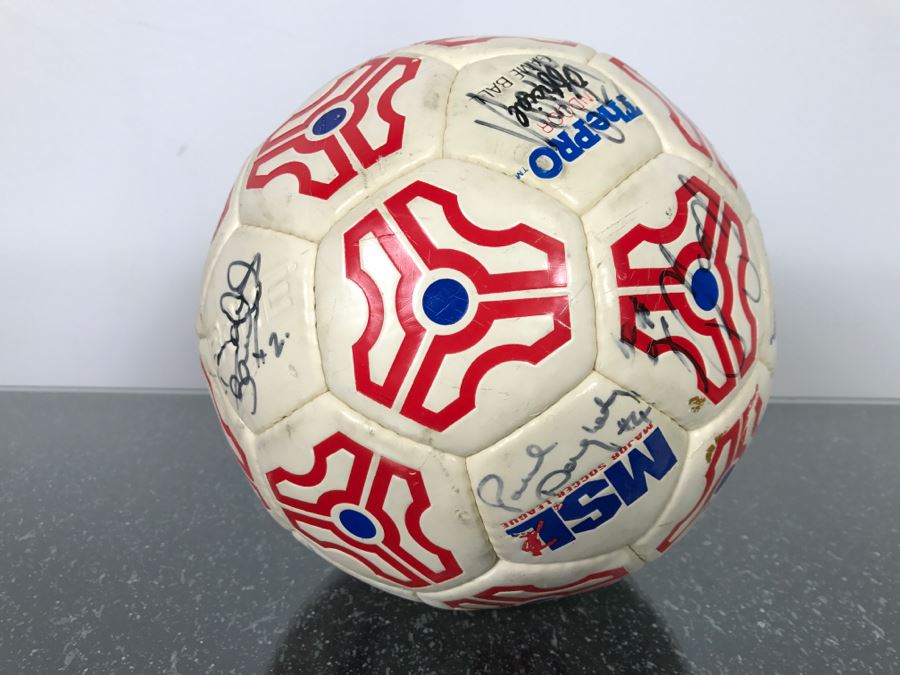 Autographed Indoor Major Soccer League Soccer Ball Signed - See Photos [Photo 14]