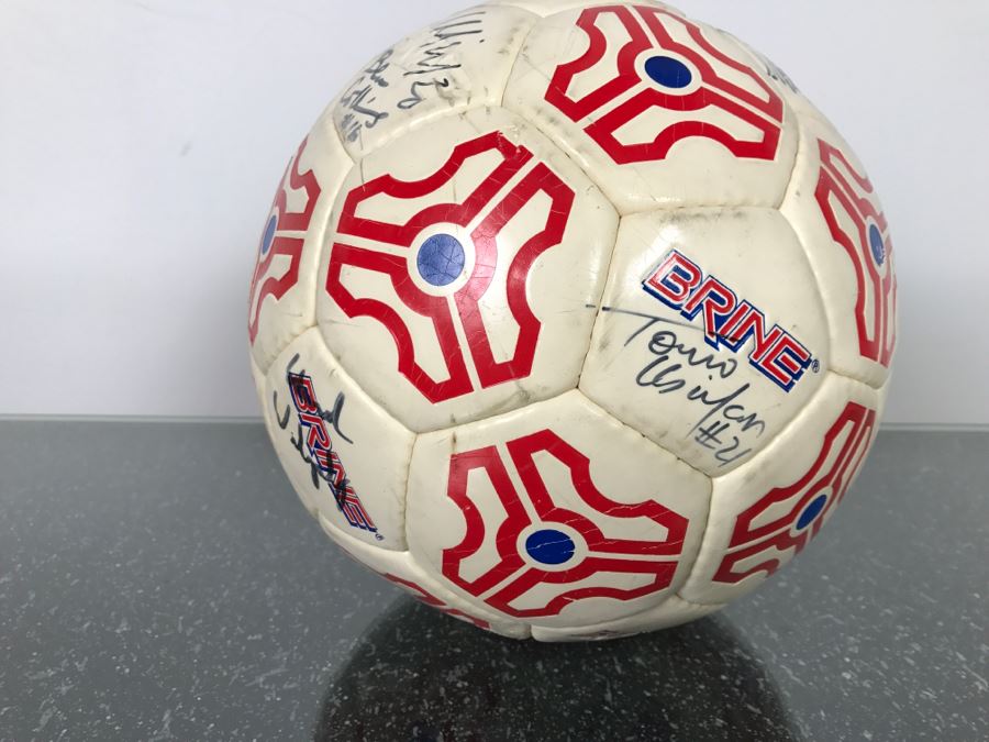 Autographed Indoor Major Soccer League Soccer Ball Signed - See Photos [Photo 16]