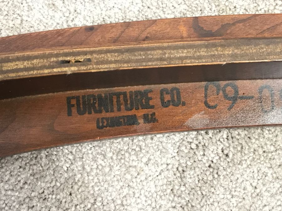 Vintage Hollywood Regency Glass Top Cane Bottom Bamboo Motif Oval Coffee Table [Photo 10]