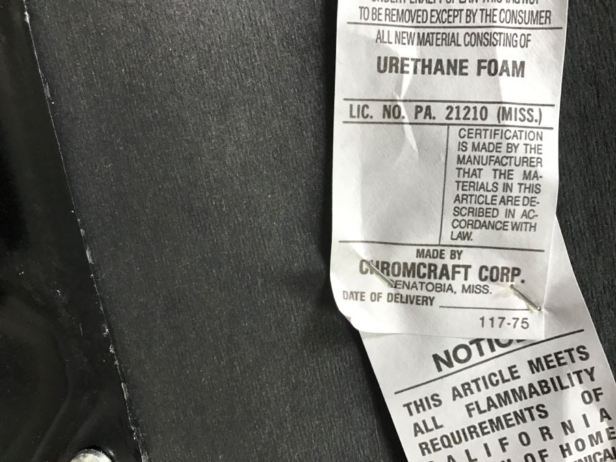 Chromcraft Modernist Chrome Dining Table With (4) Chairs On Casters [Photo 14]