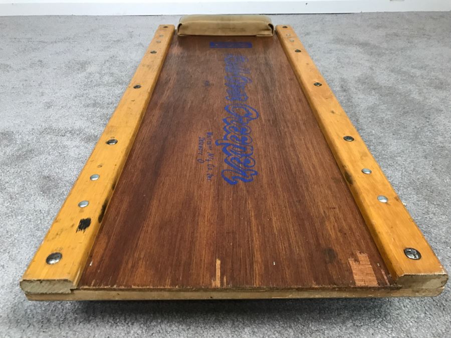 Vintage Roll-Over Creeper Mechanics Rolling Cart Whiteside Mfg Co Delaware, OH [Photo 6]