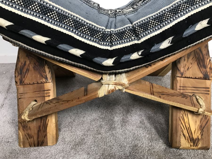 Vintage Camel Saddle Stool [Photo 2]