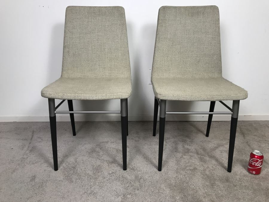 Pair Of Contemporary Modern Side Chairs [Photo 1]