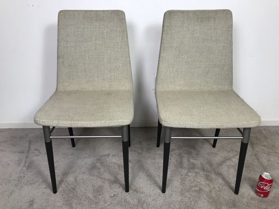 Pair Of Contemporary Modern Side Chairs [Photo 3]