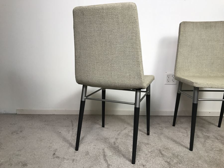 Pair Of Contemporary Modern Side Chairs [Photo 6]