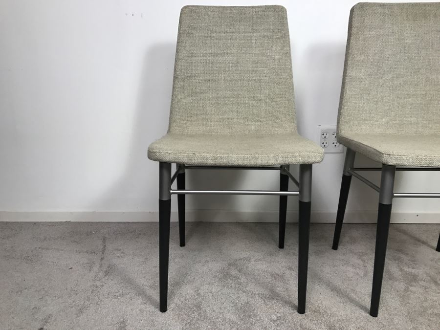 Pair Of Contemporary Modern Side Chairs [Photo 4]