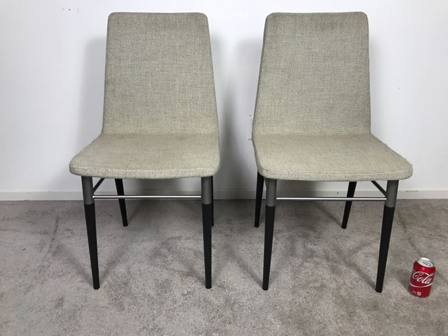 Pair Of Contemporary Modern Side Chairs [Photo 2]