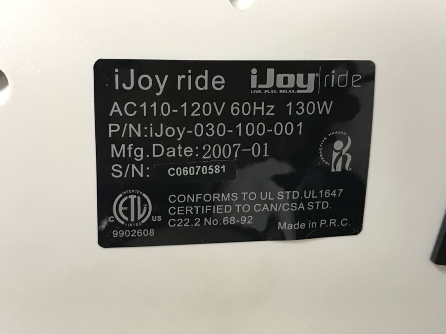 IJoy Ride Fitness Machine [Photo 8]