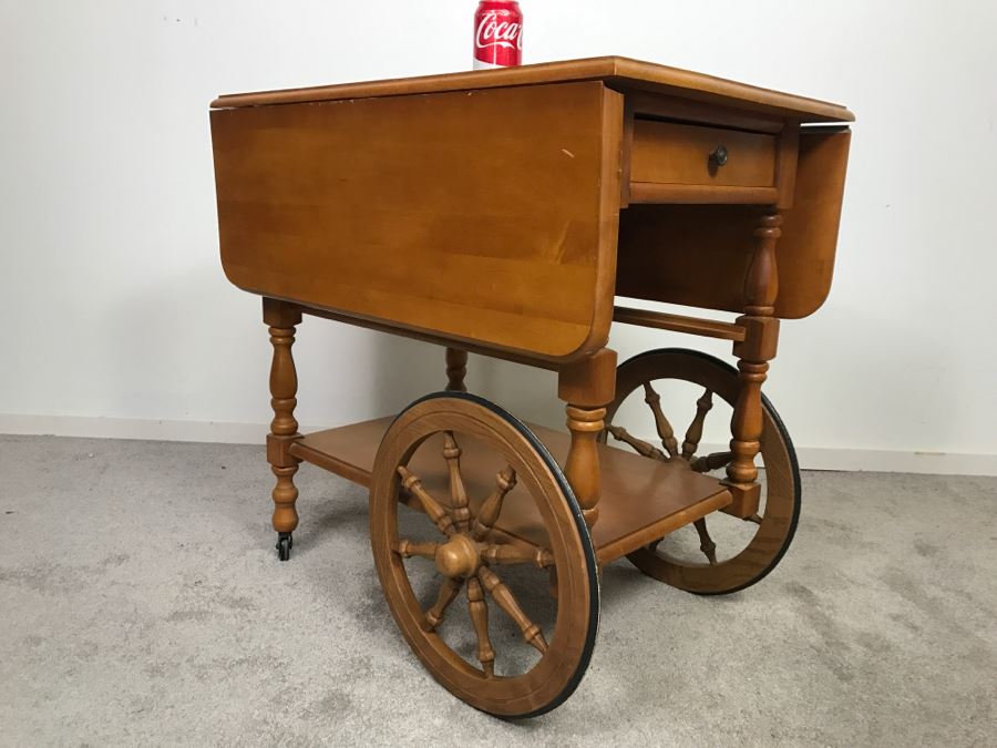 vintage kitchen bar cart