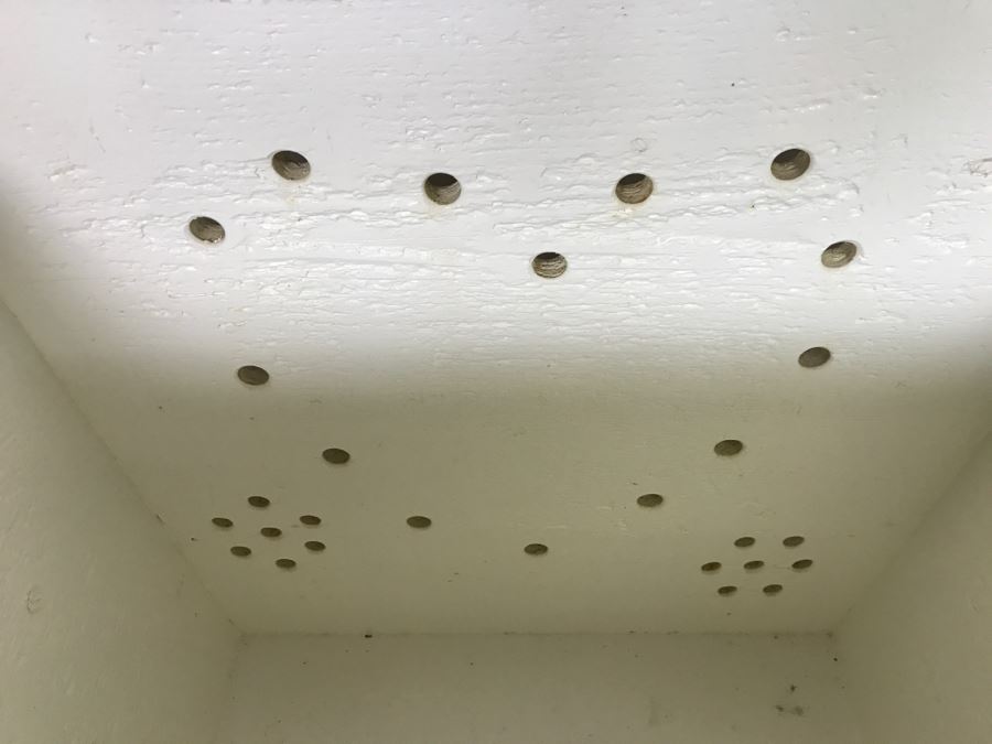 Shabby Chic Primitive Grain Potato Storage Box Tongue And Groove Construction Converted Into Clothes Hamper [Photo 20]