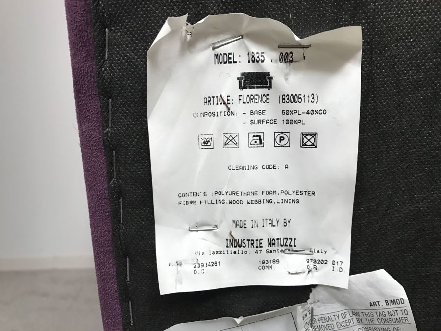 Italian Armchair By Industrie Natuzzi [Photo 7]