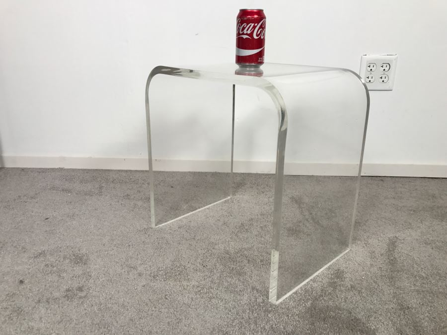 Modernist Lucite Side Table [Photo 2]