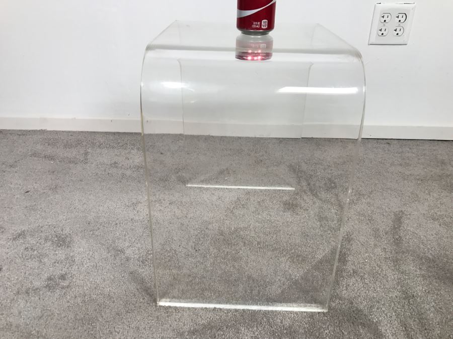 Modernist Lucite Side Table [Photo 5]