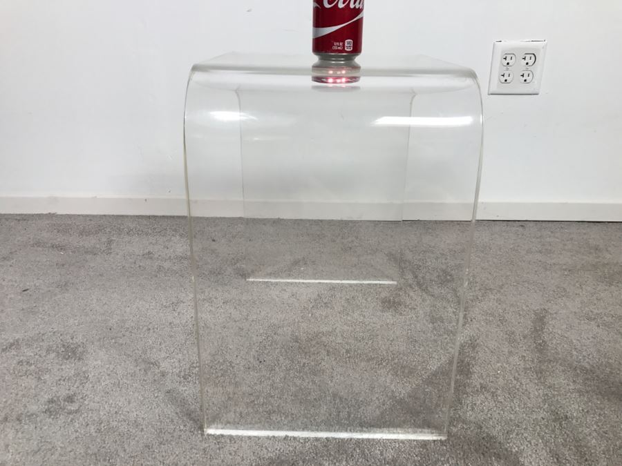 Modernist Lucite Side Table [Photo 4]