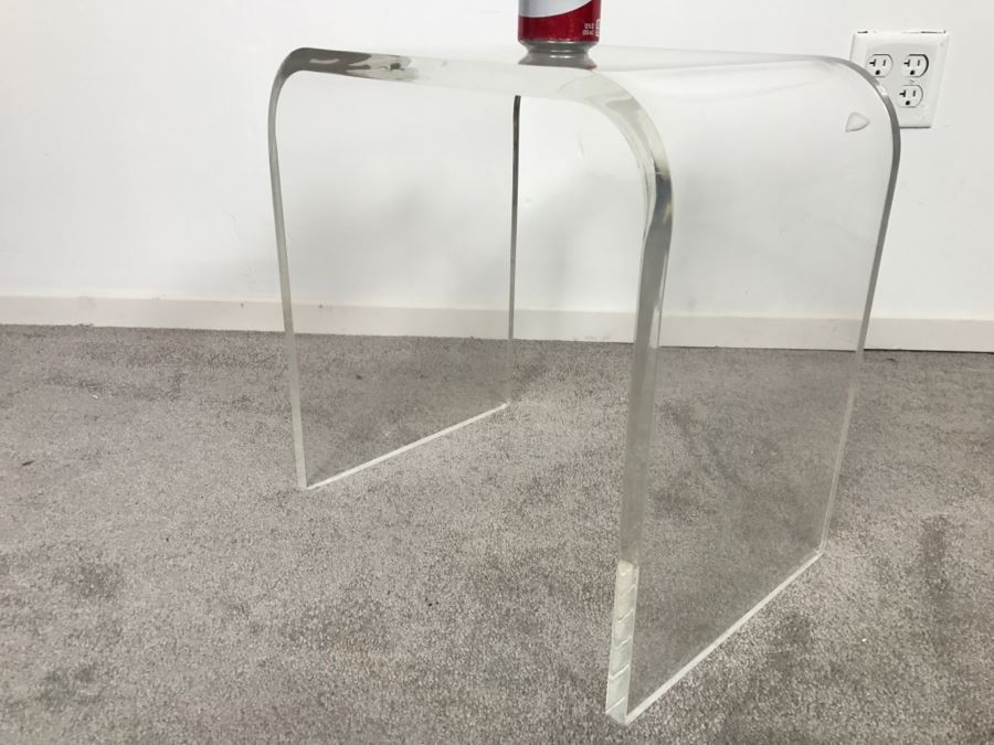 Modernist Lucite Side Table [Photo 3]